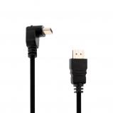 Кабель HDMI - HDMI 1.4, 3м, Gold, угловой PROconnect (17-6205-4)