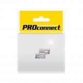  - Разъем антенный на кабель, штекер F для кабеля RG-6, (2шт) (пакет) PROconnect (05-4003-6-8)
